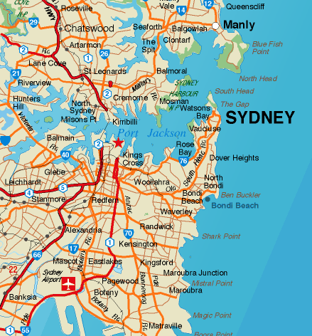 sydney suburban carte